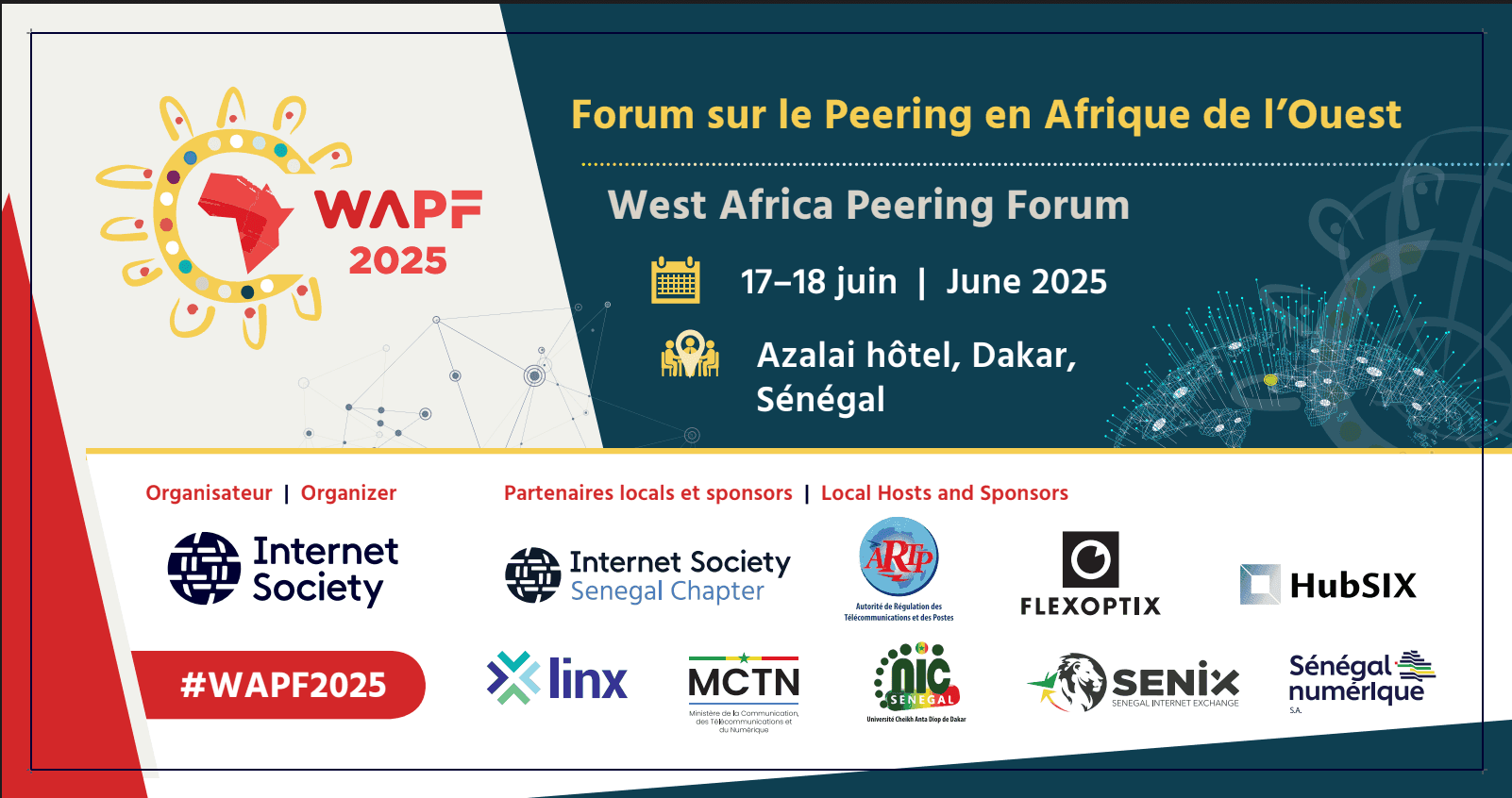 HubSIX sponsor au WAPF (West African Peering Forum)